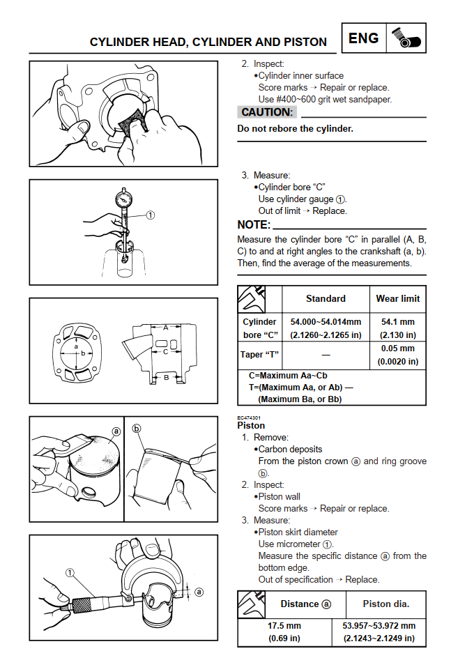 YAMAHA YZ125 BIKE WORKSHOP SERVICE REPAIR, PARTS, OWNER'S MANUAL