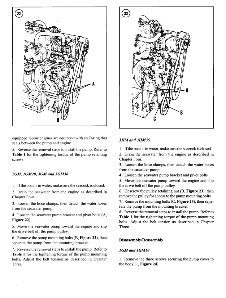 YANMAR 1 2 3 CYLINDER 1980-2009 DIESEL INBOARD ENGINES