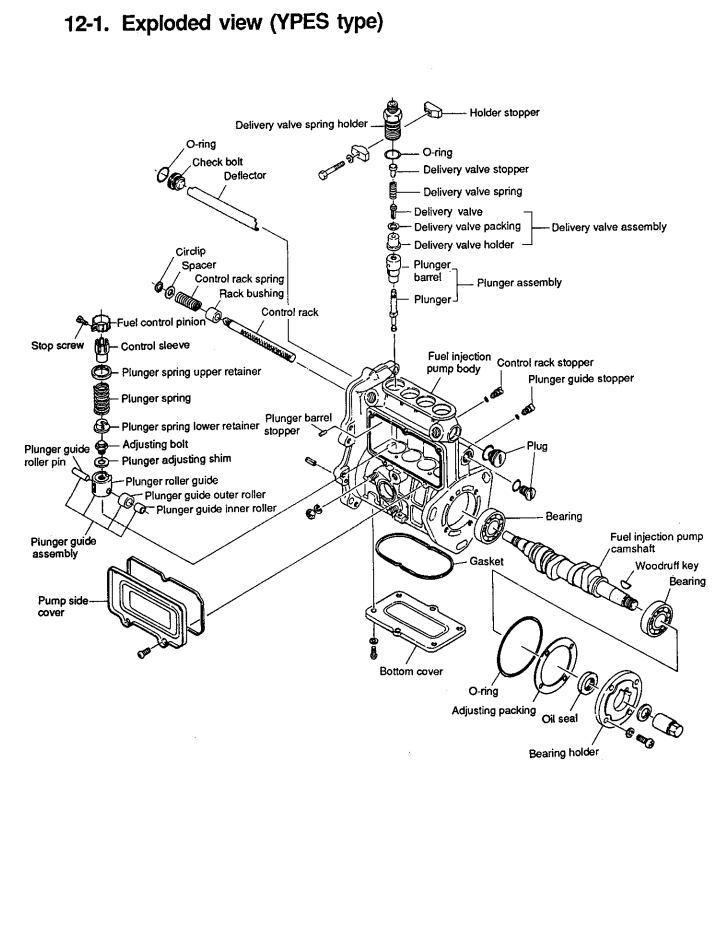 YANMAR 2TNE 3TNE 4TNE SERIES DIESEL ENGINE