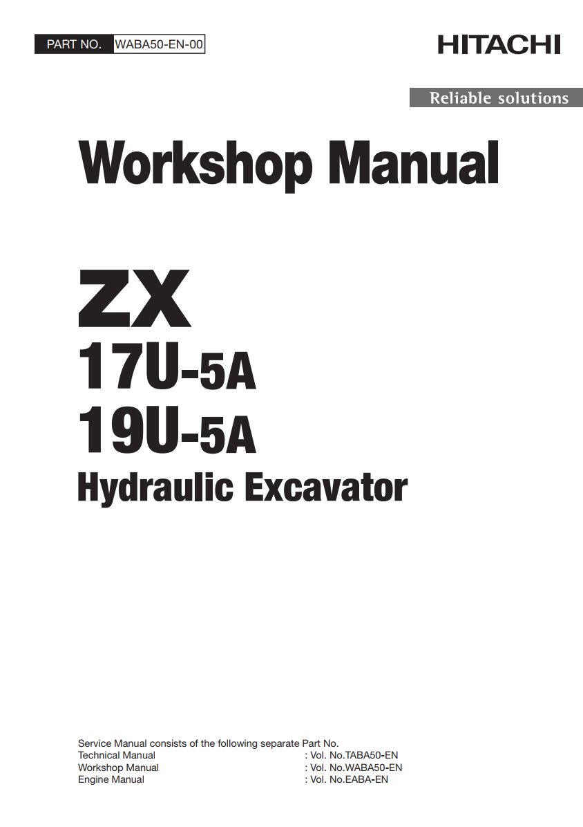 HITACHI ZX17U-5A HYDRAULIC EXCAVATOR