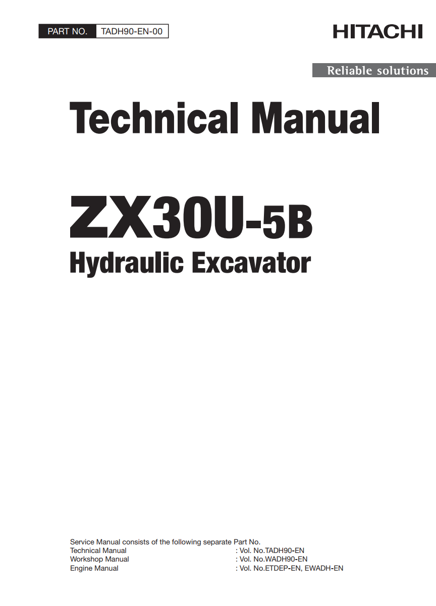 HITACHI ZX 30U -5B EXCAVATOR