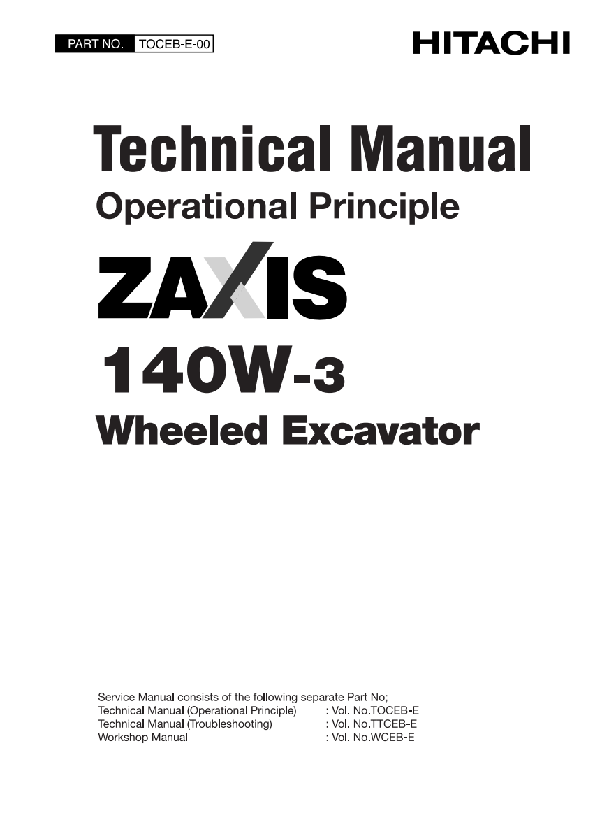 HITACHI ZX140W-3 WHEEL EXCAVATOR