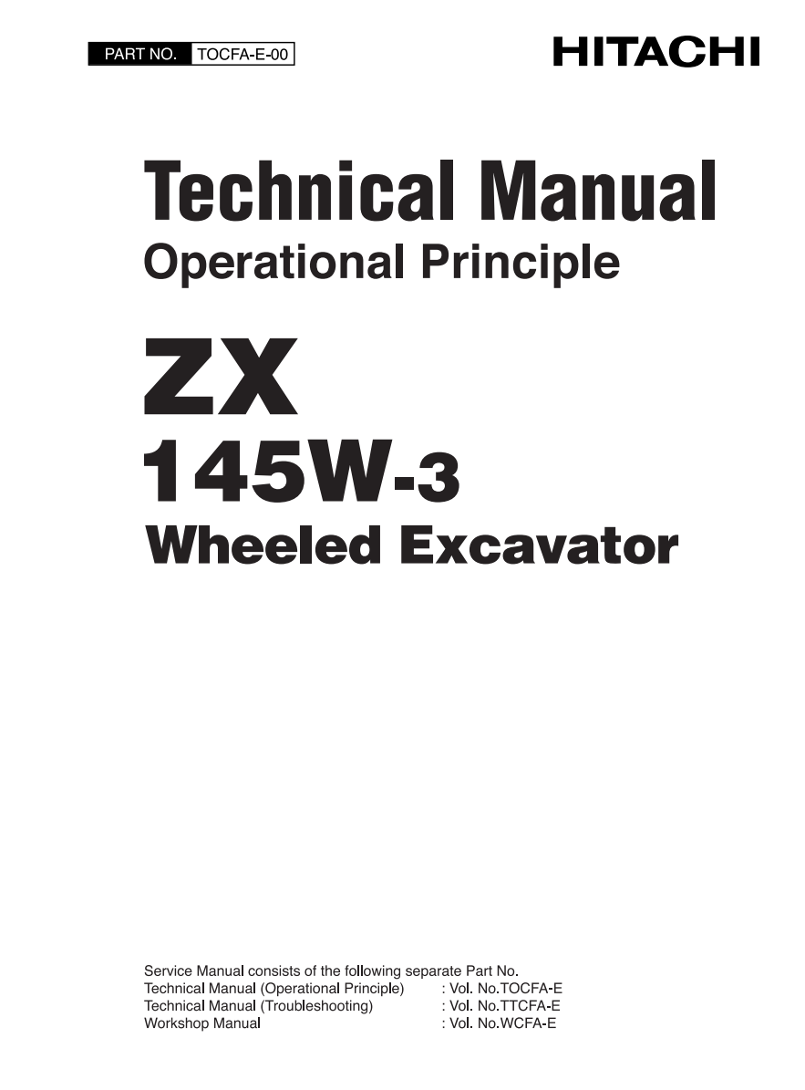 HITACHI ZX145W -3 EXCAVATOR
