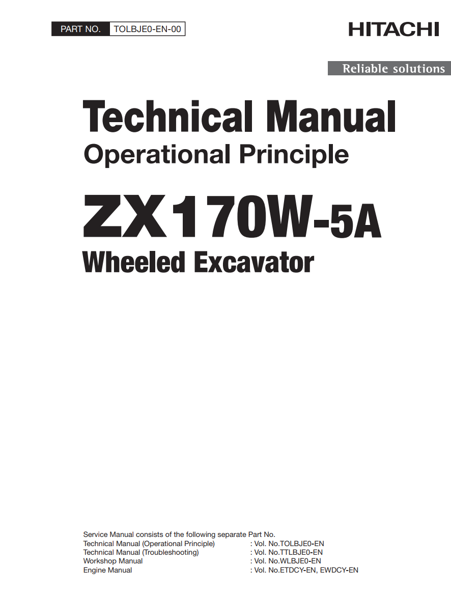 HITACHI ZX 170W -5A
