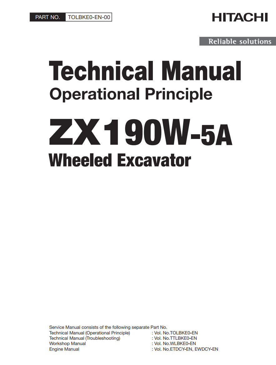 HITACHI ZX 190W -5A HYDRAULIC DIGGER