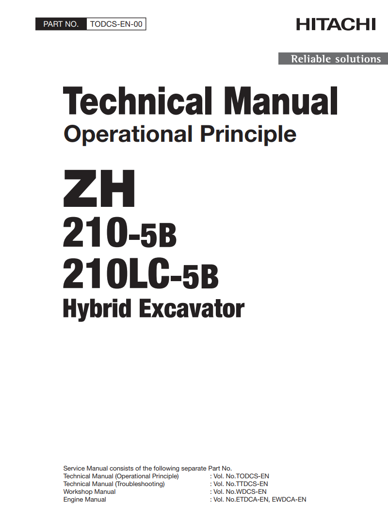 HITACHI ZX210LC-5B ZX330LC-5G ZX350LC-5B TELESCOPIC ARM ROPE TYPE