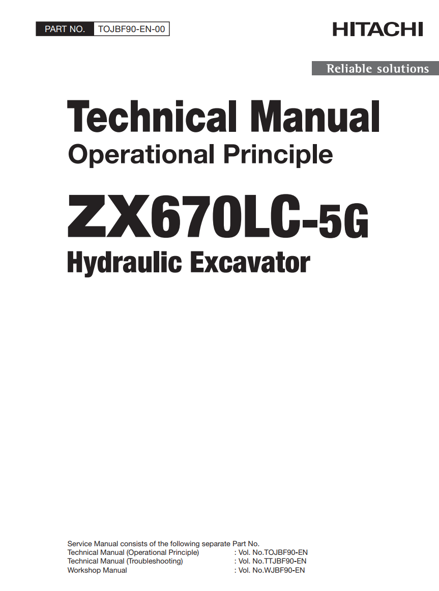 HITACHI ZX 670LC-5G DIGGER