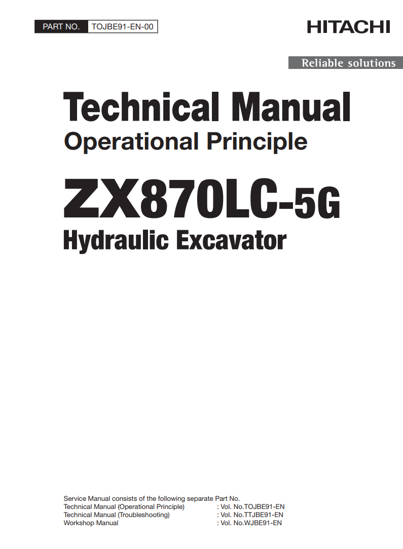 HITACHI ZX870LC-5G DIGGER