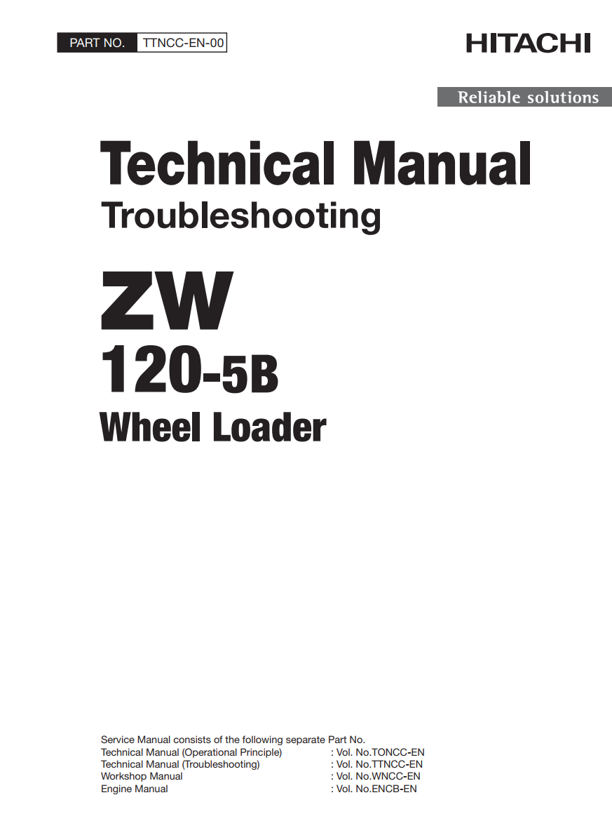 HITACHI ZW120-5B TRACTOR