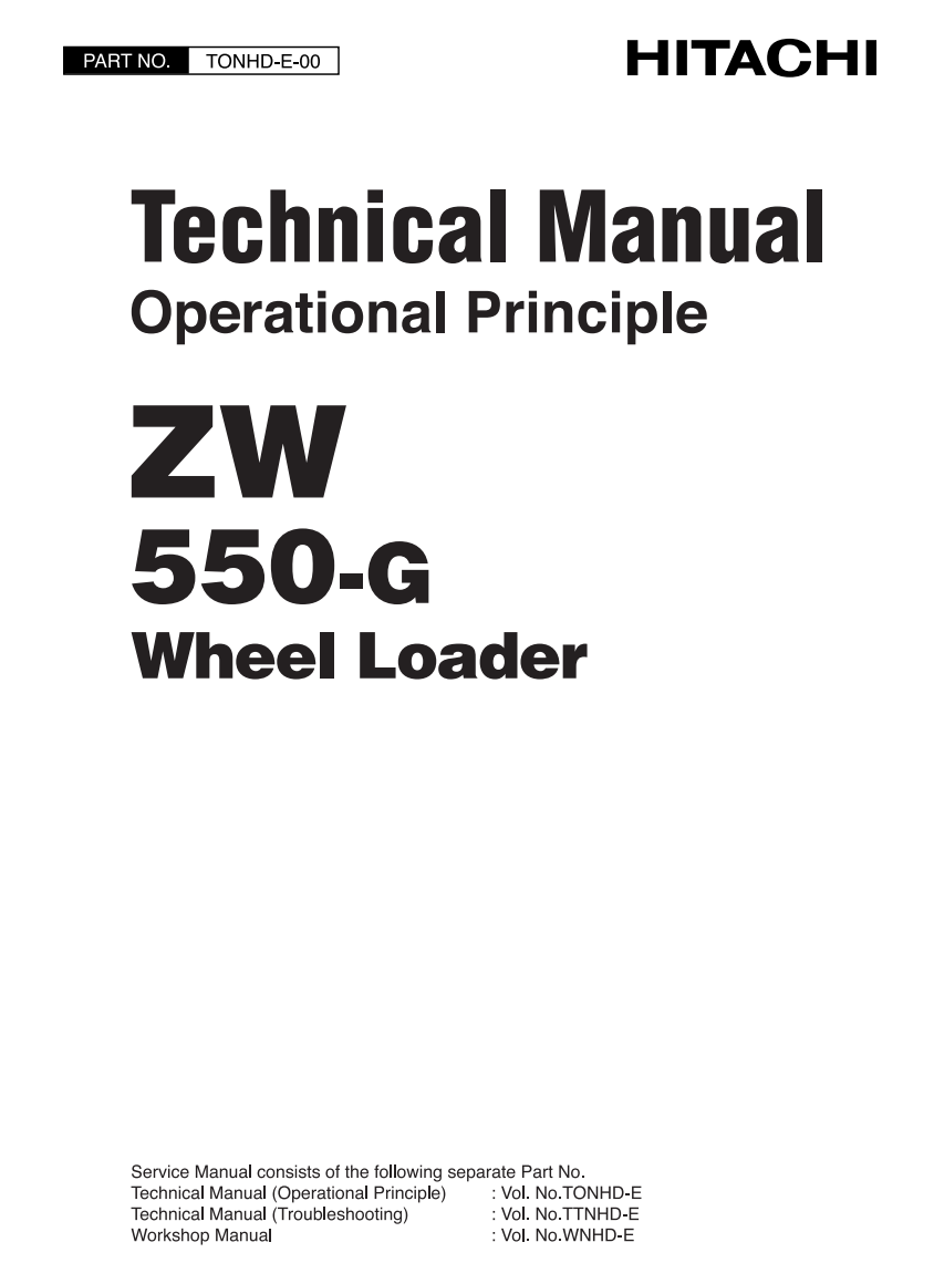 HITACHI ZW550-G HYDRAULIC LOADER