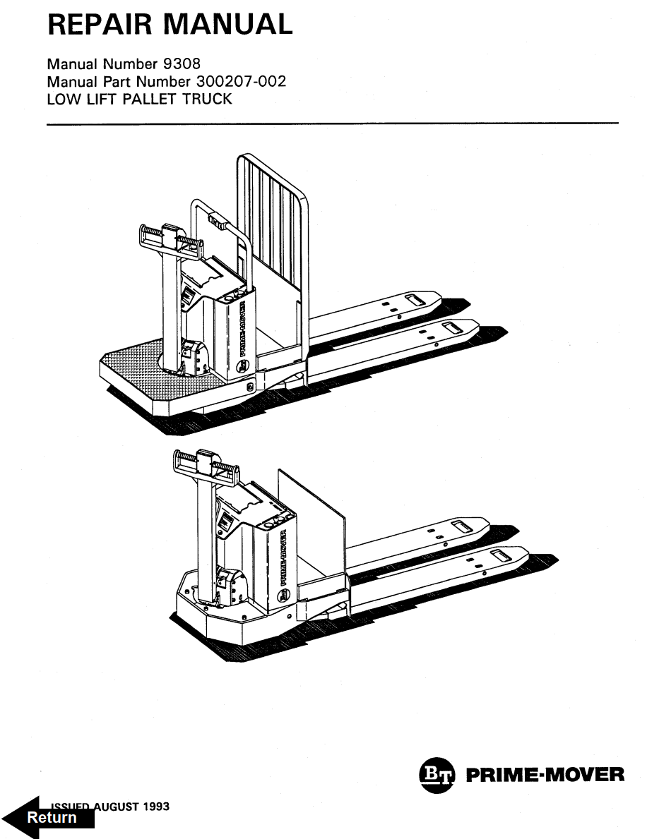 BT HT60W HT-60W ELECTRIC REACH FORKLIFT