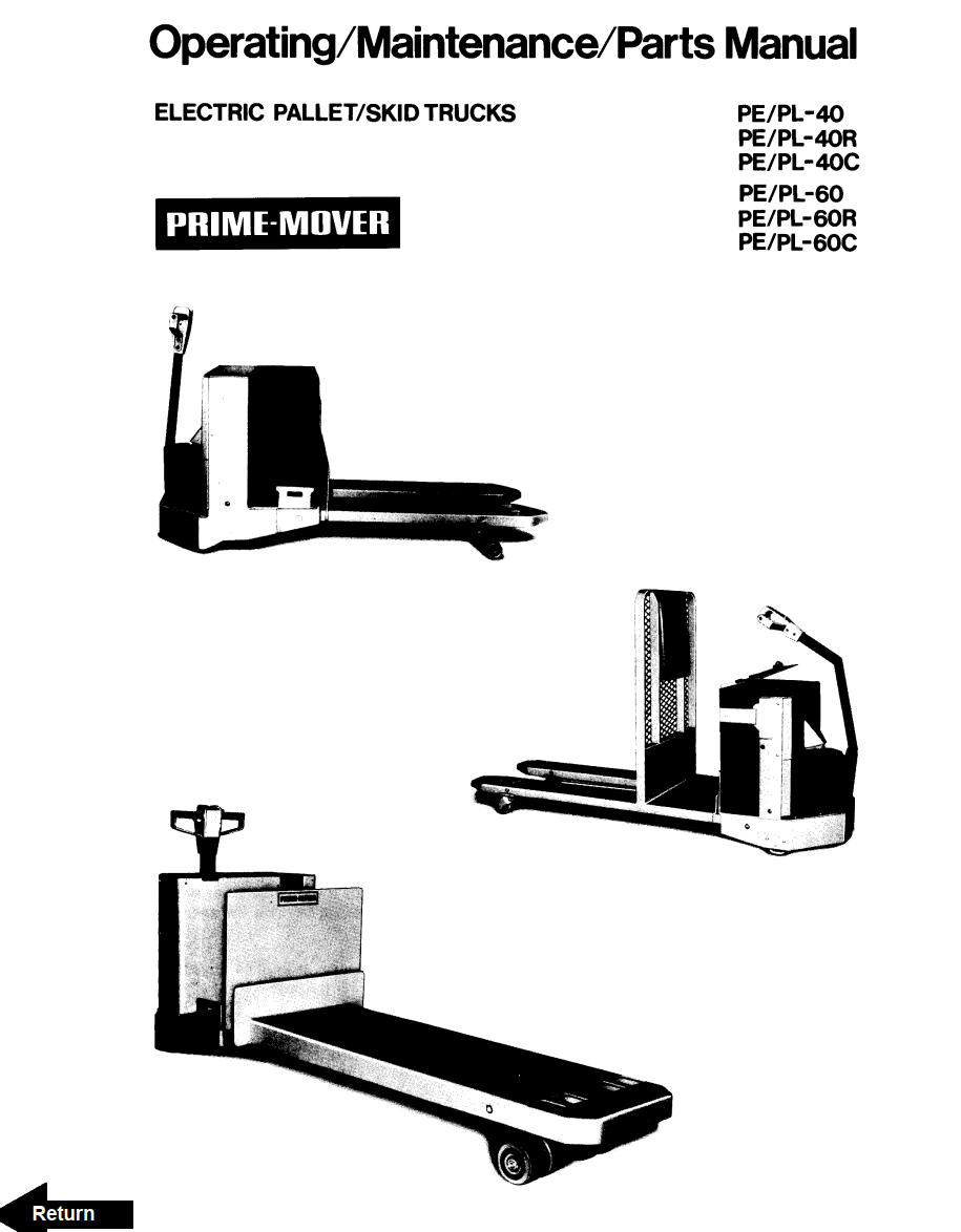 BT PRIME MOVER PE PL HT ELECTRIC ORDER SELECTOR
