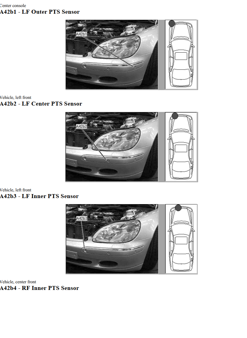 MERCEDES BENZ S CLASS S 500 W220 5.0L V8