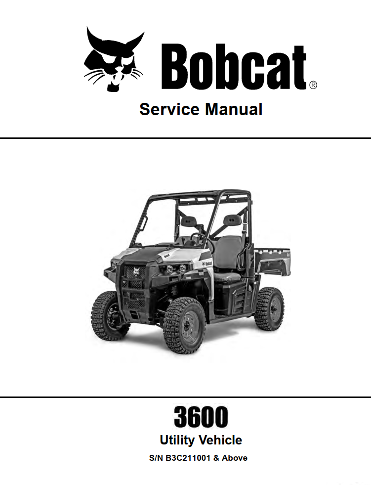 BOBCAT 3600 UTILITY TRACTOR