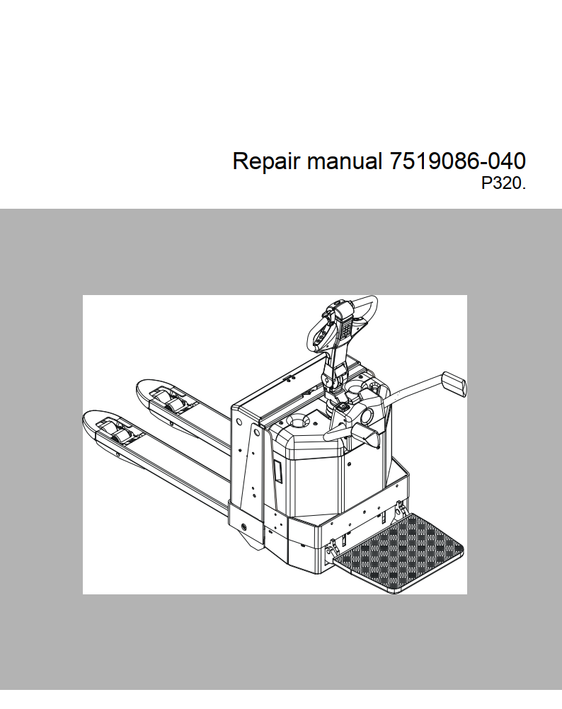 CESAB P320 ELECTRIC FORKLIFT