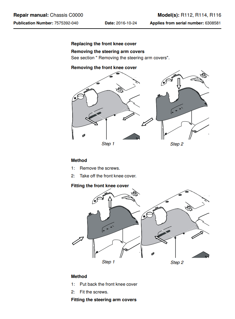 CESAB R114 ELECTRIC PALLET TRUCK FORKLIFT