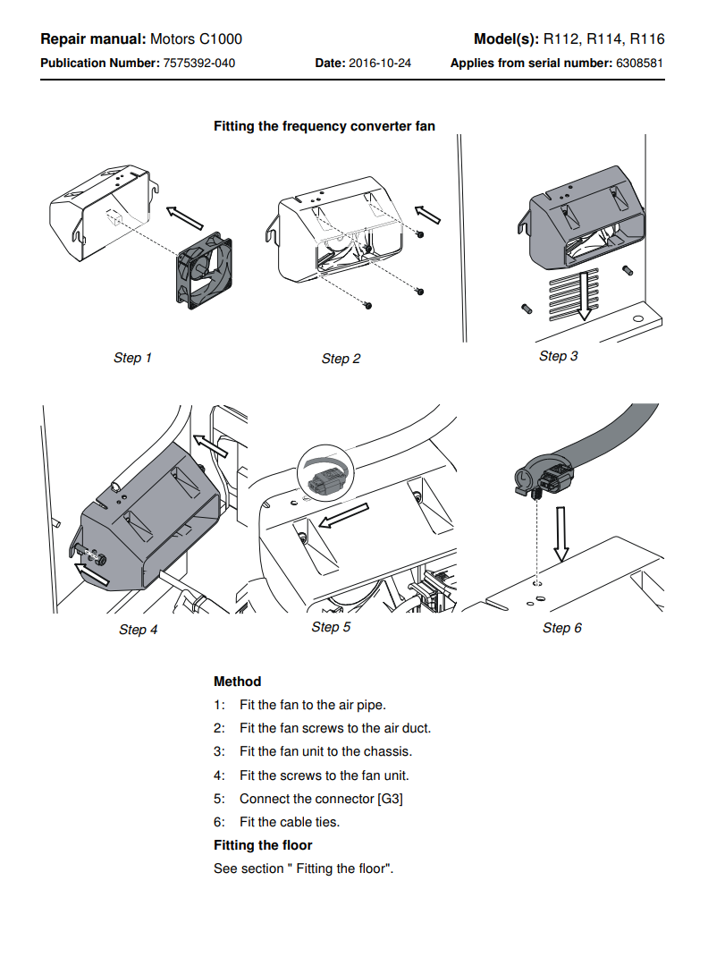 CESAB R116 ELECTRIC PALLET FORKLIFT TRUCK