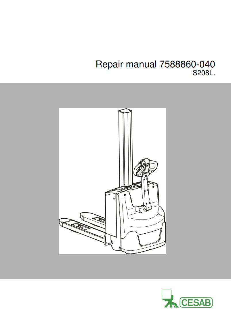 CESAB S208L PALLET TRUCK