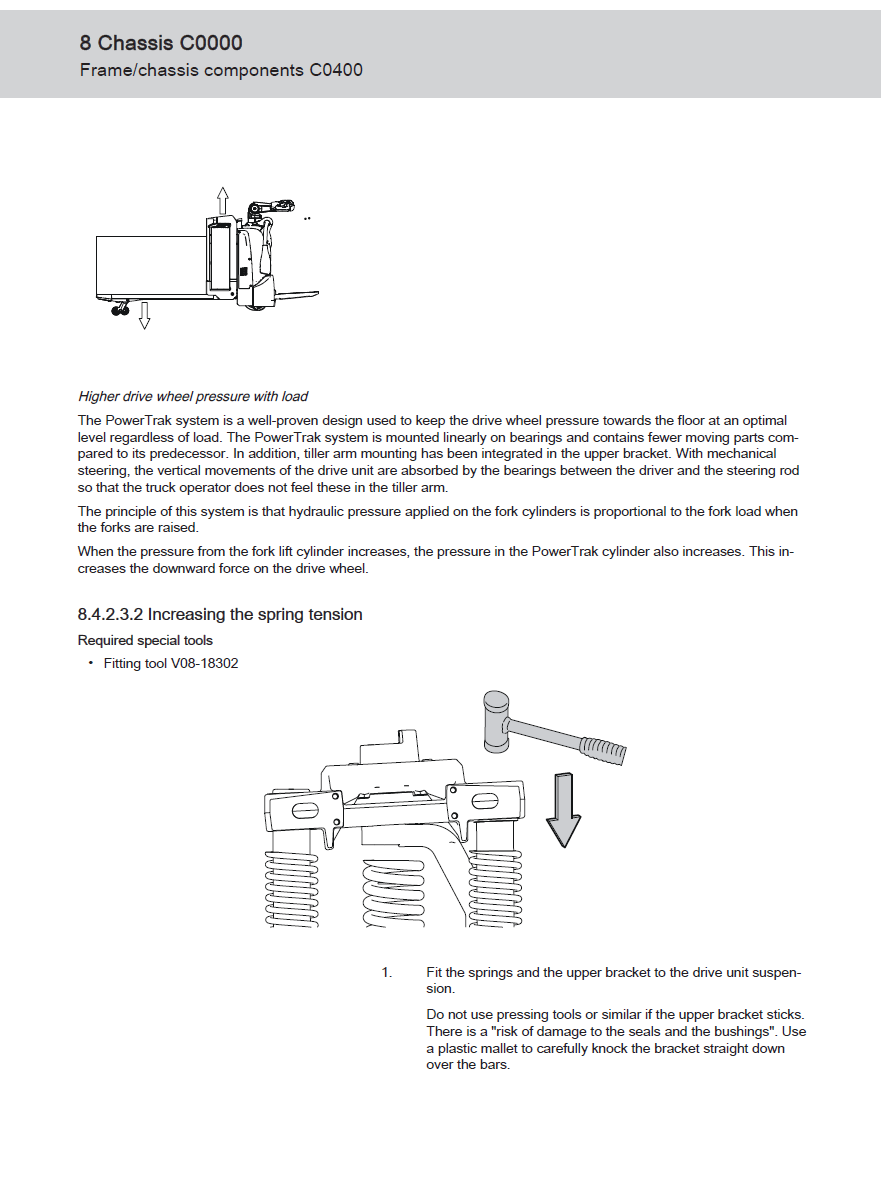 CESAB S320 REACH FORKLIFT