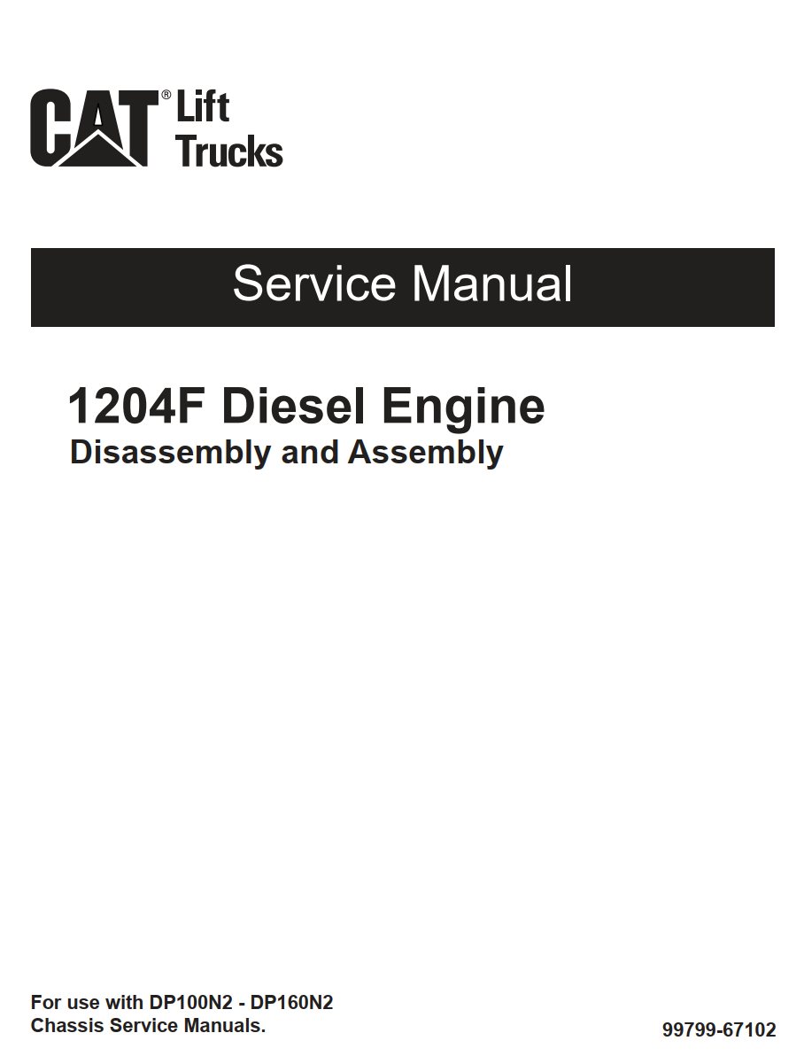 CATERPILLAR CAT 1204F INDUSTRIAL DIESEL ENGINE