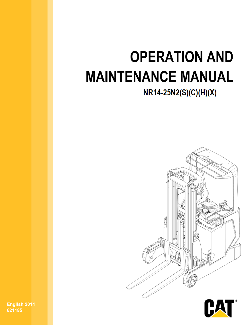 CATERPILLAR CAT NR14N2S NR16N2 NR20N2H NR25N2X LIFT TRUCK