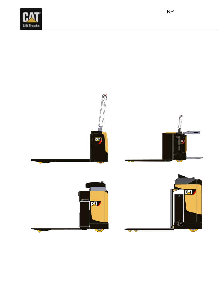 CATERPILLAR CAT NP NP2000 FORKLIFT PARTS MANUAL