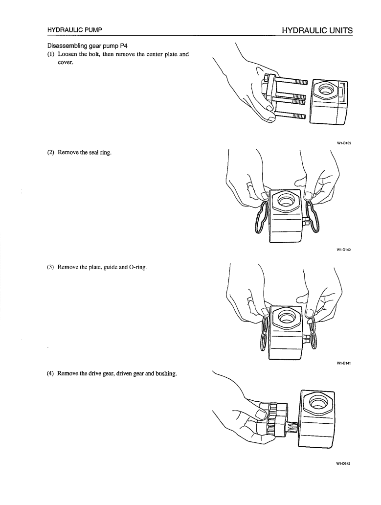 TAKEUCHI TB070W MINI EXCAVATOR WORKSHOP MANUAL
