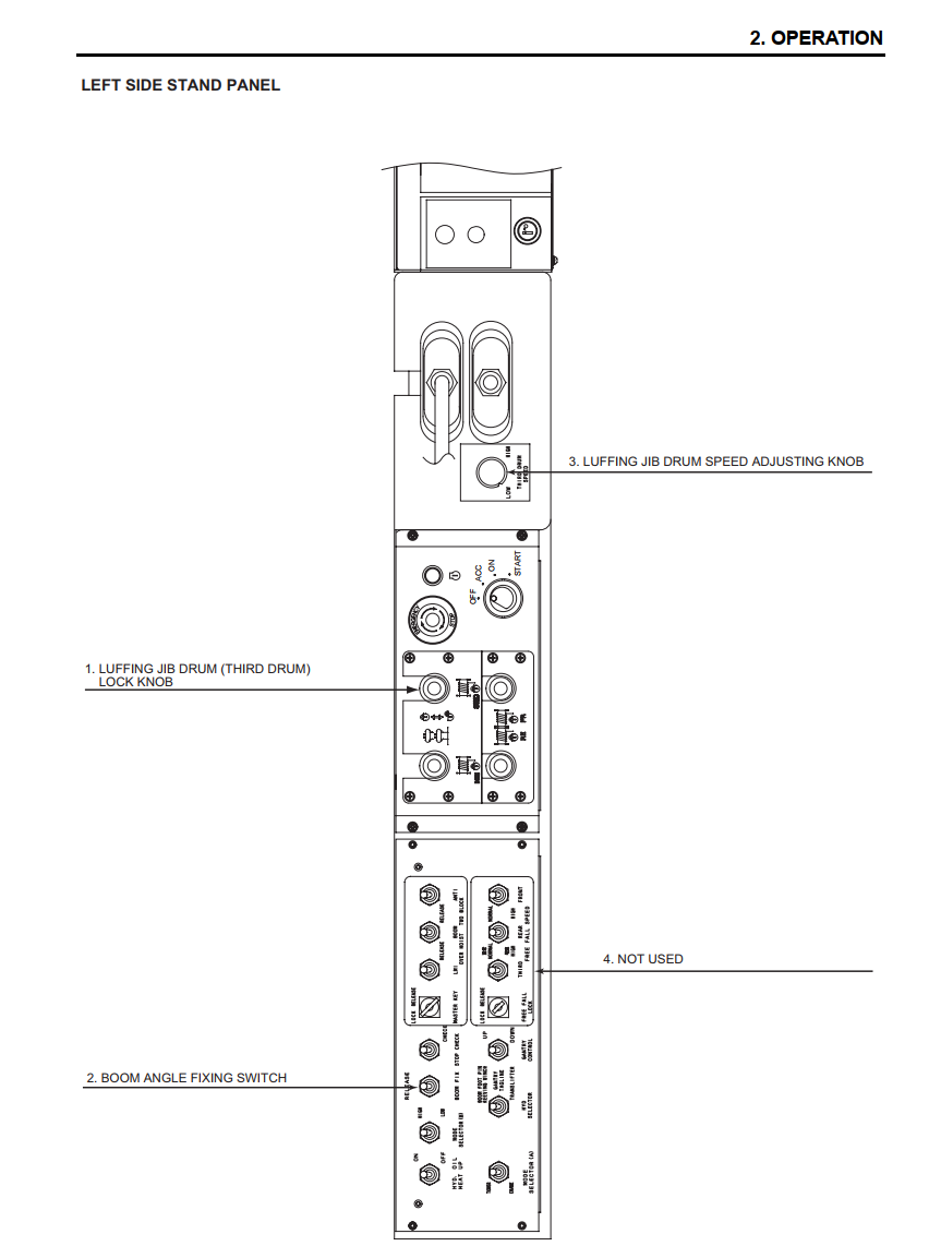 KOBELCO CK1000-II LUFFING CRAWLER CRANE MAINTENANCE MANUAL