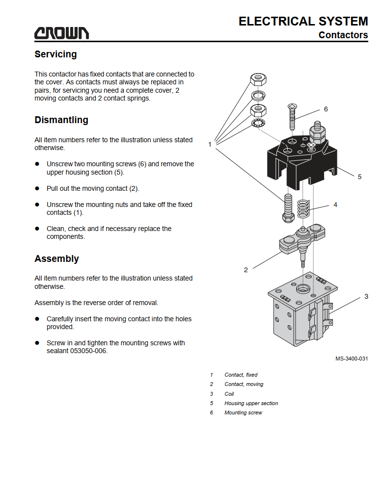 CROWN WD2300S SERIES REACH TRUCK