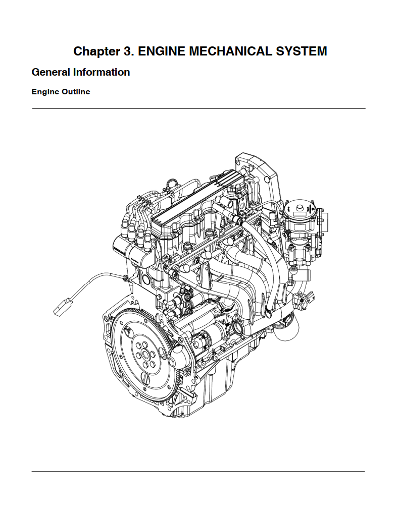 DAEWOO DOOSAN G424FE LP DUAL FUEL AND G424F LP ENGINE