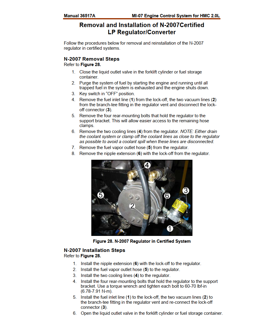 WOODWARD MI-07 INTEGRATED ENGINE CONTROL SYSTEM FOR 2.0L HMC ENGINE