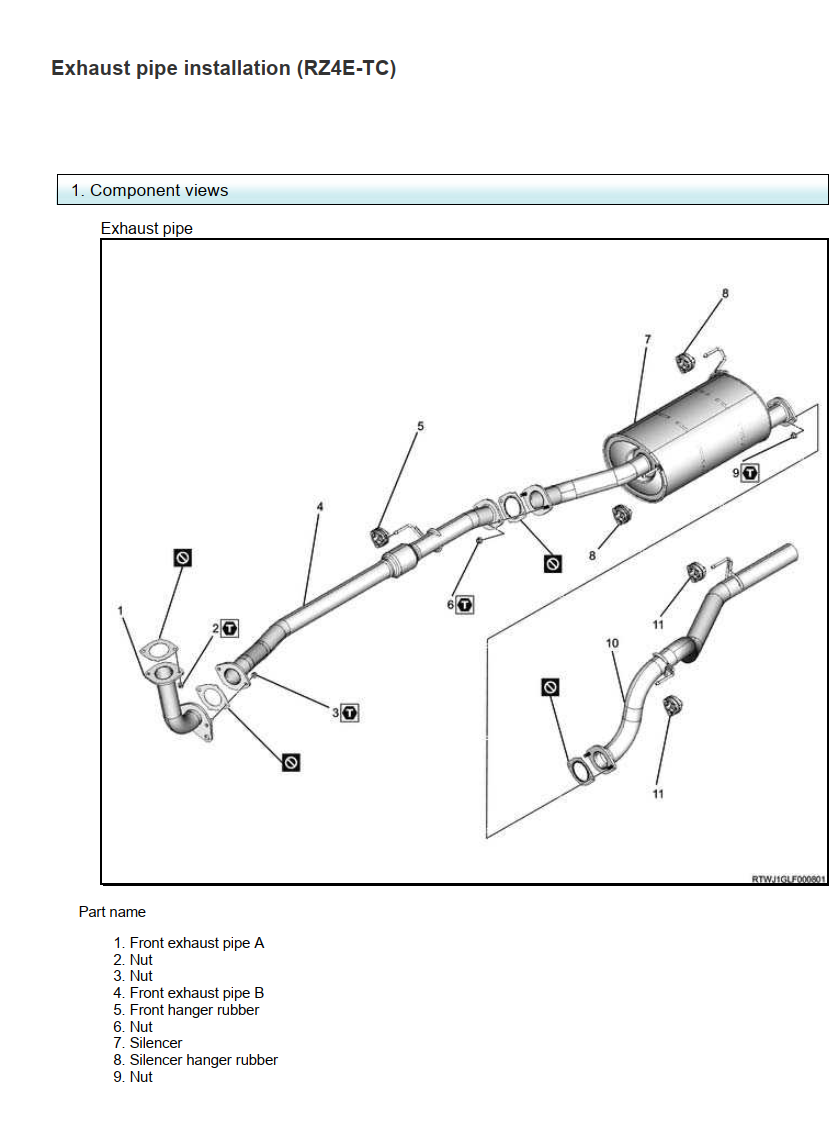 ISUZU D-MAX 2012-2020 WIRING DIAGRAMS