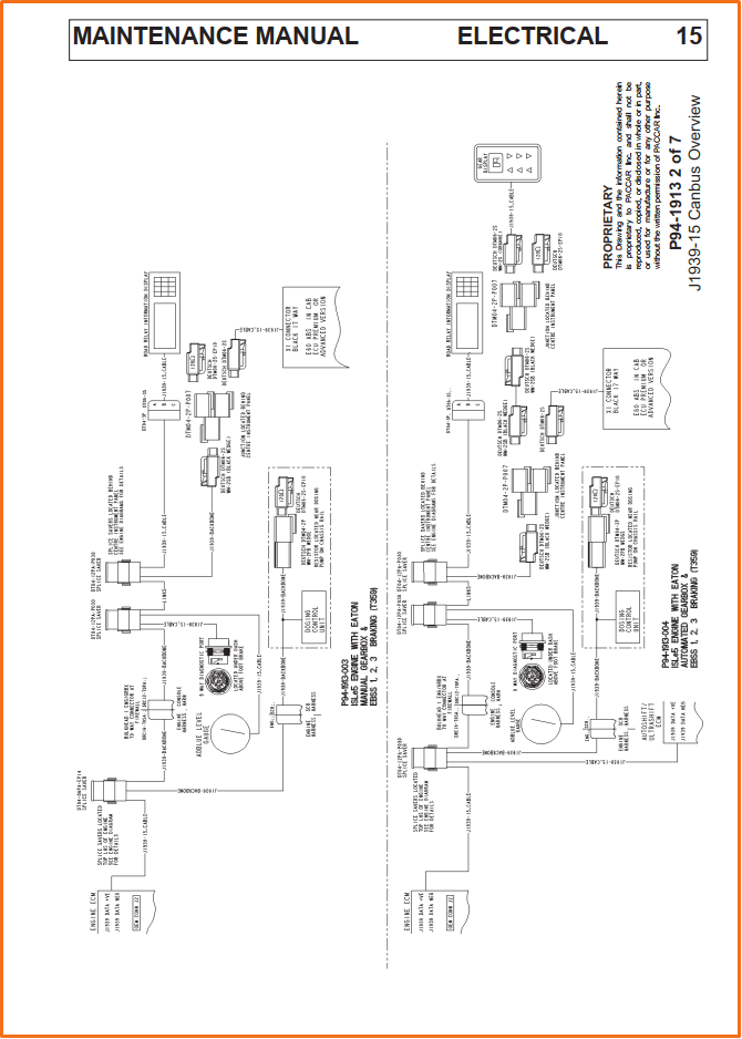 Kenworth Wire Color Code KENWORTH T4 T6 T9 CONVENTIONAL MODELS FACTORY ELECTRICAL WIRING DIAGRA