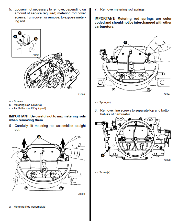 MERCURY MERCRUISER 7.4L 8.2L GM-V8 # 16