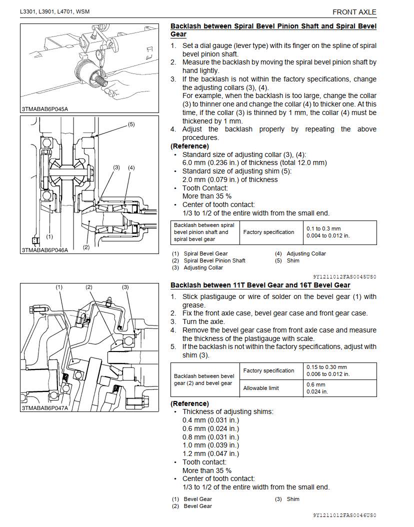KUBOTA L L3301 L3901 L4701 TRACTOR WORKSHOP SERVICE REPAIR, OPERATOR'S MANUAL