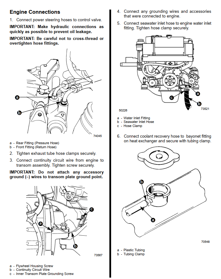 MERCURY MERCRUISER D3.0L/150 D3.6/180 D4.2/220 # 21 MARINE