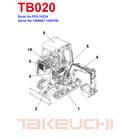 TAKEUCHI TB020 PARTS MANUAL