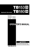 TAKEUCHI TB153FR OPERATION MANUAL