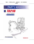 TAKEUCHI TB216 PARTS CATALOG