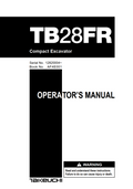 TAKEUCHI TB28FR OPERATION MANUAL