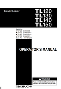TAKEUCHI TL130 CRAWLER LOADER OPERATION MANUAL