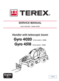 TEREX GYRO 4020 4518 HANDLER WITH TELESCOPIC BOOM