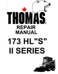 THOMAS 173 HLS II SERIES SKID STEER LOADER