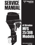 TOHATSU OUTBOARD MFS 25B MFS 30B