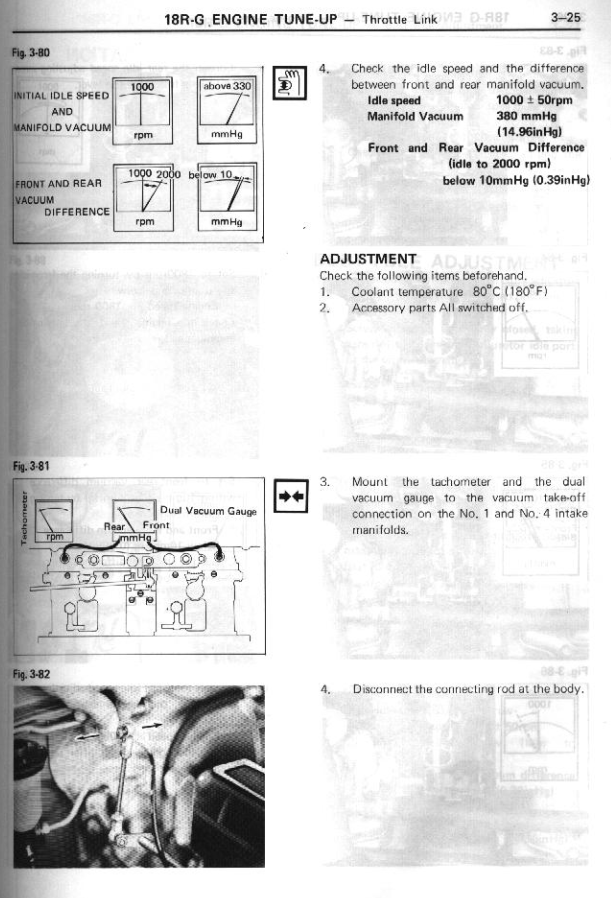 TOYOTA 18R 18RG 18R-G 18RC 18R-C ENGINE