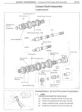 TOYOTA G40 G45 G50 G52 G53 G54 G55 G56 G57 G58 TRANSMISSION
