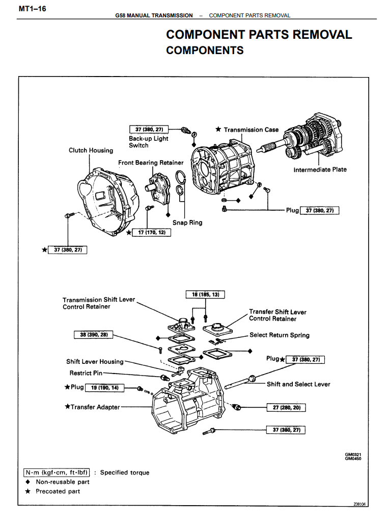 TOYOTA HILUX 4RUNNER 1990-1995