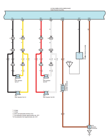 TOYOTA LANDCRUISER PRADO ELECTRICAL CIRCUIT AND WIRING DIAGRAMS