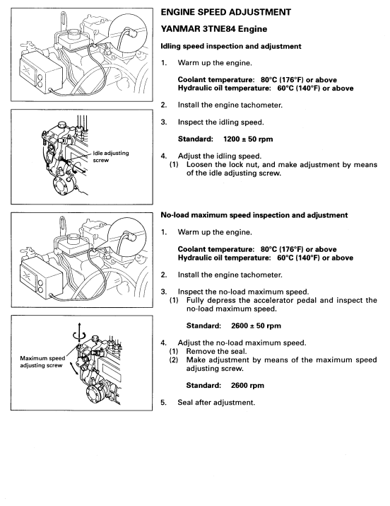 TOYOTA SKID STEER HUSKI 4SDK 4SDK3 4SDK4 4SDK5 4SDK6 4SDK8 4SDK10