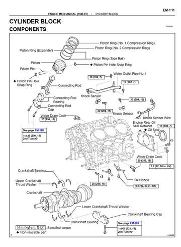 TOYOTA TUNDRA 4.0L 4.7L 2000-2006